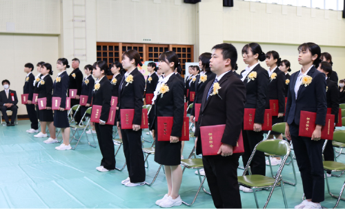 学校生活3月卒業式