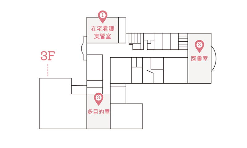 3階フロアマップ